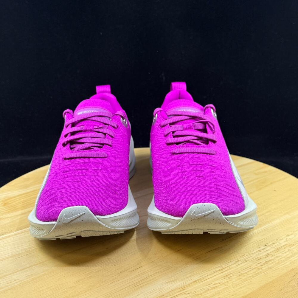 Nike ReactX Infinity Run Flyknit 4 Premium Womens Grape Silver FZ3086 Size 8 - Picture 2 of 8